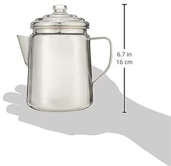 Coleman 12-Cup Stainless Steel Coffee Percolator