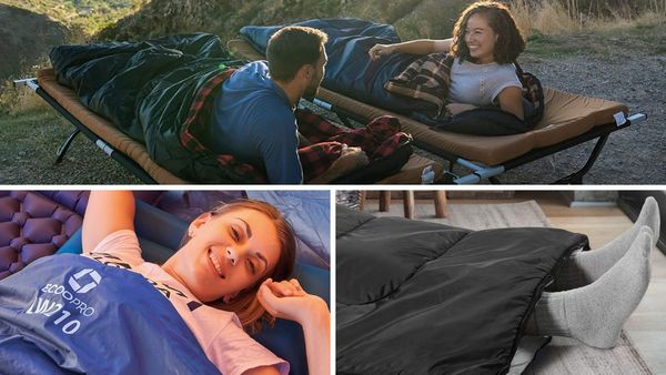 7 Rectangular Sleeping Bags That Will Make You Say "Camping is My New Fave!"